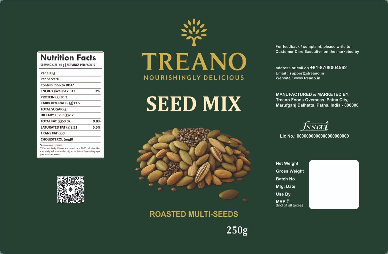 Treano Roasted Seed Mix