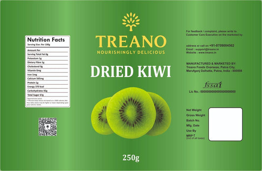 Treano’s Dried Kiwi