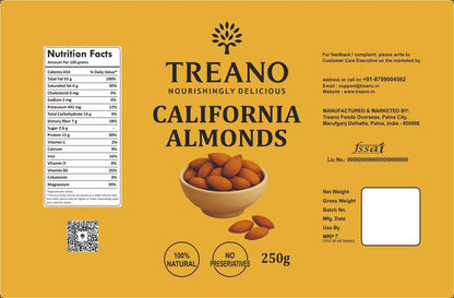 Treano California Almonds