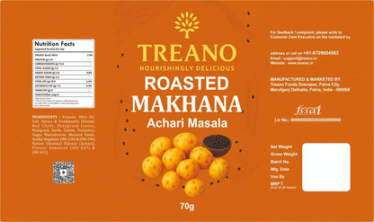 Treano Achari Masala Roasted Makhana