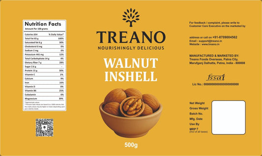 Treano Walnut Inshell