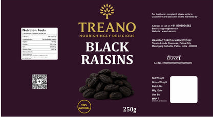 Treano Black Raisins